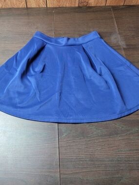 Charlotte Russe Royal Blue Skater Skirt XS